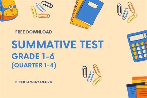 deped tambayan|deped tambayan summative test.